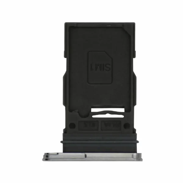 Single Sim Card Tray for Samsung Galaxy S22 5G (S901) (Phantom White)