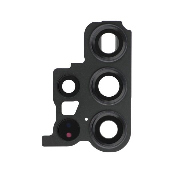 Rear Camera Lens Cover w/ Bezel Ring for Samsung Galaxy S23 Ultra 5G (S918) (Red)