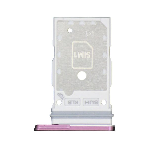 Dual Sim Card Tray for Samsung Galaxy S22 Ultra 5G (S908) (Red)