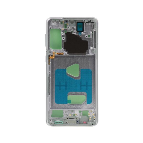 Mid Frame w/ Adhesive for Samsung Galaxy S21 Plus 5G (G996) (Phantom Silver)