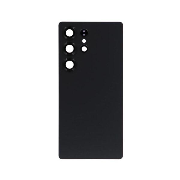 Back Cover w/ Adhesive / Camera Lens for Samsung Galaxy S25 Ultra 5G (S938) (No Logo) (Titanium Jet Black)