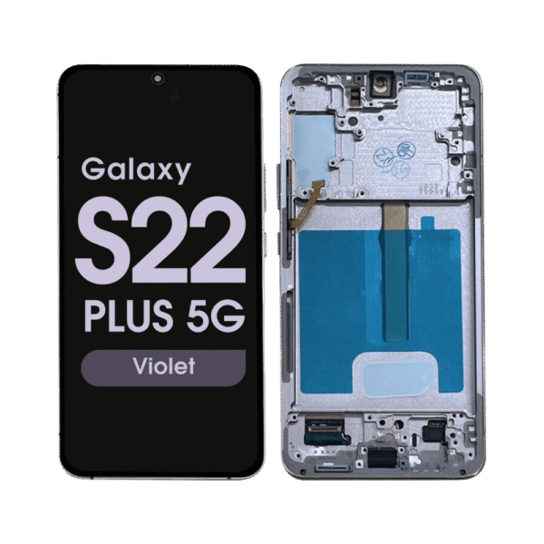 OLED Screen and Digitizer Assembly w/ Frame for Samsung Galaxy S22 Plus 5G (S906) (US Version) (Violet)