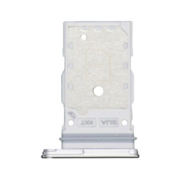 Dual Sim Card Tray for Samsung Galaxy S22 Plus 5G (S906) (Phantom White)
