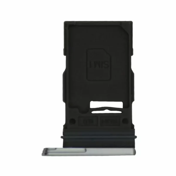 Single Sim Card Tray for Samsung Galaxy S22 Ultra 5G (S908) (Phantom White)