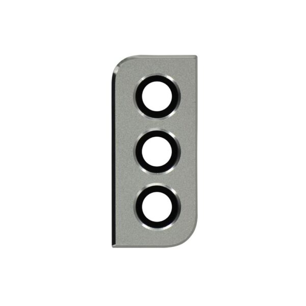 Rear Camera Lens Cover w/ Bezel Ring for Samsung Galaxy S21 Plus 5G (G996) (White)